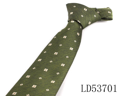 New Green Pattern Ties Casual Skinny Necktie For Party Boys Girls Neck Tie Wedding Necktie For Groom Neck Wear For Men Gravata