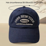 One Retro Embroidered Adjustable Baseball Cap, Casual Sun Hat for Men and Women, Perfect for Super Bowl Sunday Party