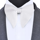 Classic Silk Solid Green Red Black Big Bow Tie for Man Fashion Bowknot Party Business Office Wedding Gift Accessories