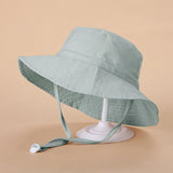 Newborn Baby Hats Boys Girls Panama Summer Kids Sun Hat Infant Beach Fisherman Bucket Hat Children Breathable Outdoor Hats