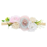 Baby Headband Flowers For Girls Cute Elastic Floral Hair Bands Newborn Toddler Headwear Nylon Headbands Kids Hair Accessories
