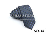 Slim Ties For Men Women Skinny Striped Plaid Paisley 5cm Necktie Casual Wear For Party Wedding Narrow Collar Male Tie Accessorie