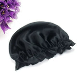 100% Mulberry Silk Nightcap Hair Styling Pure Silk Sleeping Hat Free Shipping