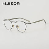 Top Quality Acetate Titanium Optical Glasses Frame Luxury Vintage Computer Eyeglasses Designer Ultra-Light  Eyewear
