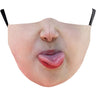 Halloween Adults Mouth Masks Funny Printed Cotton Blend Facial Expressions Washable Mascaras Face Shield Masque Facial Masks New