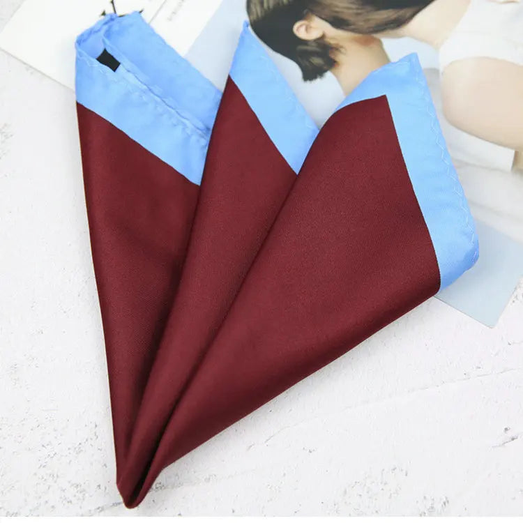 New Dot Red Print Pocket Square Floral Chest Towel Paisley Suits Wedding Gentlemen Hankies Men's Handkerchiefs Pocket Squares
