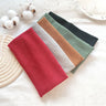 5PCS Solid Color Elastic Hairband Running Fitness Sport Headband Yoga Sweat-absorbing Headband Fashion Headband Hair Accessories