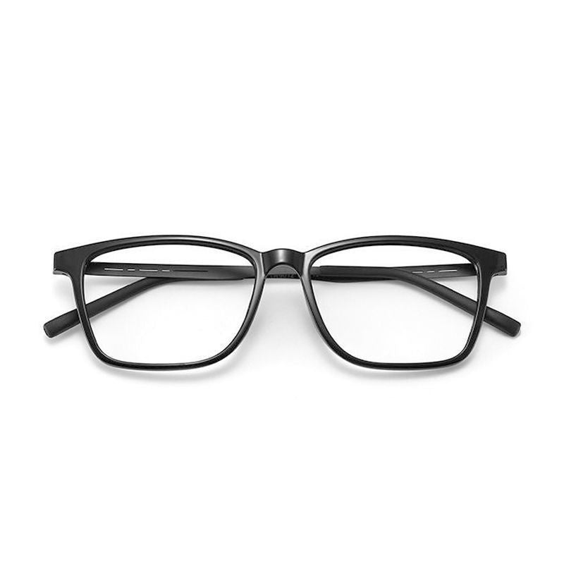 Blue Light Blocking Reading Glasses Men Women Ultralight TR90 Titanium Alloy Optical Frame Eyeglasses Square Eyewear