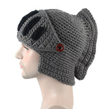 Roman knight knitted hat winter ski mask hat warm Christmas hat bean winter snow hat pullover hat