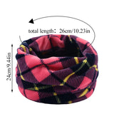 Winter Soft Ring Scarves Neck Warmer Riding Sport Windproof Thermal Loop Thick Scarf Infinity Outdoor Unisex Scarf Snood Scarves