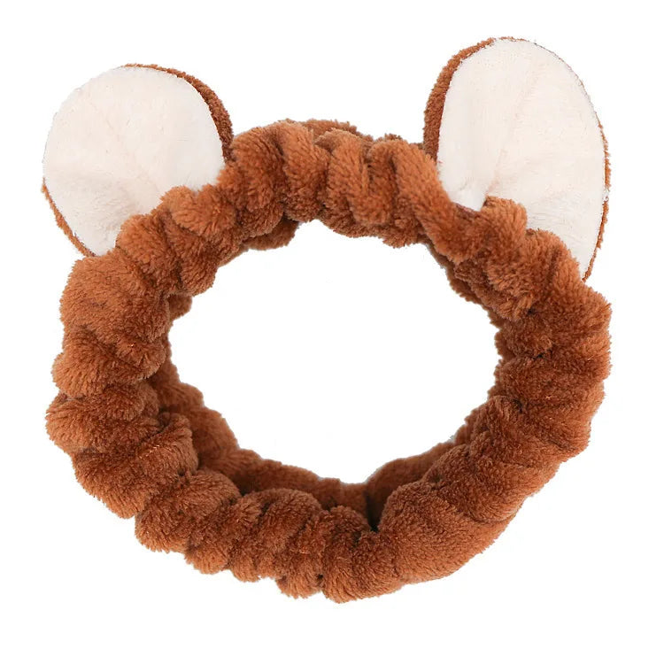Headband For Washing Wash Face Rabbit makeup Hairbands Girls Elastic Holder Hair Strap Bands Ears Turban Hair Accessories