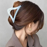 2023 New Fashion Metal Geometric Hair Claw Clip Trendy Hair Clips Hair Clamps Hairpins Party Hair Accessories For Women Headwear