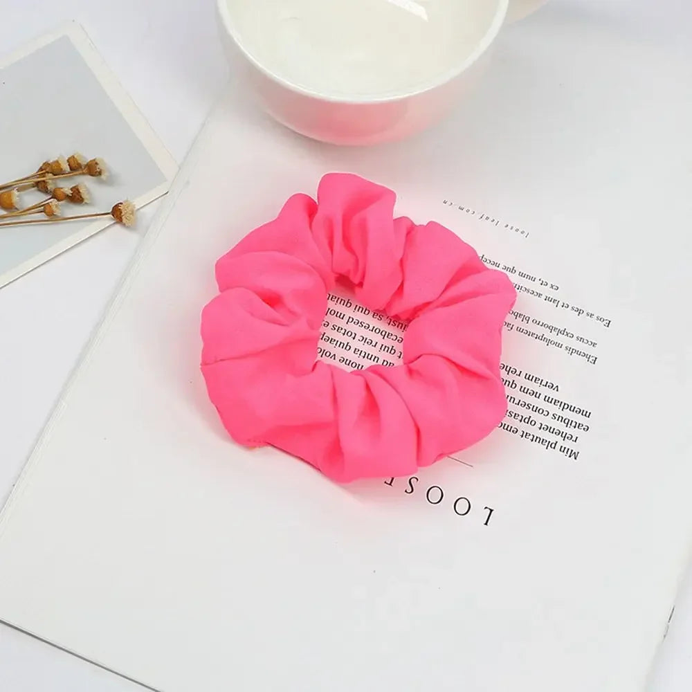 Elastic Neon Colour Scrunch Hair Ties Hair Accessories Headwear Hair Rope