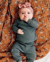 1Pc Baby Nylon Headscarf Astique Suitable Newborn Girl Flower Handmade Headband Elastic Hairband Turban Toddler Hair Accessories