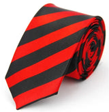 Narrow Ties for Men Women  5cm (2") Skinny Wedding Black Blue Red Pink White Purple Green Gray Piano Skull Slim Necktie