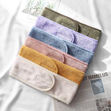 Fashion Headbands Wash Caps Shower Cosmetic Facial Adjustable Turban Tiara Turban Hairband Head Band