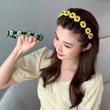 Braided Hair Bands for Girls Hair Hoop Headwear Female Flower Love Fruit Headwear Women New Fashion Hair Accessories