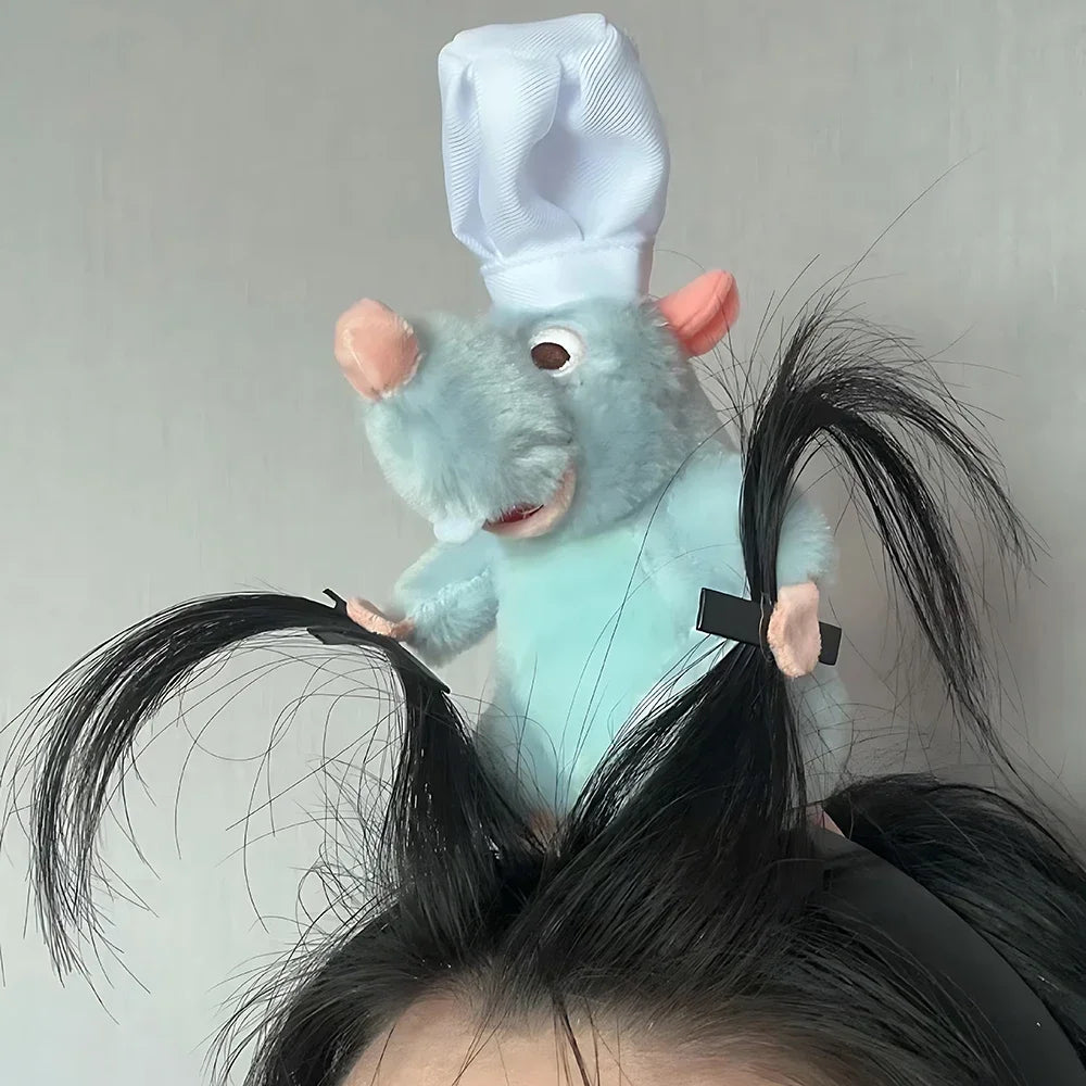 Headband Cartoon Funny Capybara Hair Hoop Summer Women's Cute Face Wash Headband Funny Plush Hair Band Hair Accessories