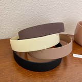 4pc European and American Black Khaki Style Hairbands Headbands for Women Men Versatile Girls Korean Daily Hair Accessories Tool