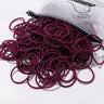 50PCS Macaron Rubber Band Hairband Headband High Elastic Durable Hair Ring Tied High Ponytail Women's Kids Hair Headwear