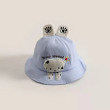 Cartoon Animal Ears Baby Bucket Hat Cute Soft Cotton Infant Boy Girl Fisherman Cap Casual Toddler Kids Sun Hats
