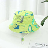 Summer Panama Baby Girls Hat Autumn Cartoon Boys Fisherman Hat Baby Sun Hat Outdoor UV Bucket Hat for Kids Toddler Bonnets