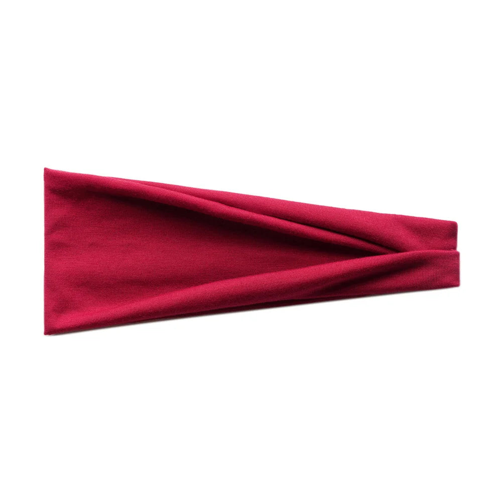 Classic Non Slip Headbands Fashion Workout Yoga Exercise Hair Sweat Wicking Summer Hair Accessories Elastic Bands For Men Women
