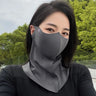 Outdoor Sport Sunscreen Mask Women Traceless Mask Ice Silk Anti-UV Facemask Summer Cycling Sun Protection Breathable Thin