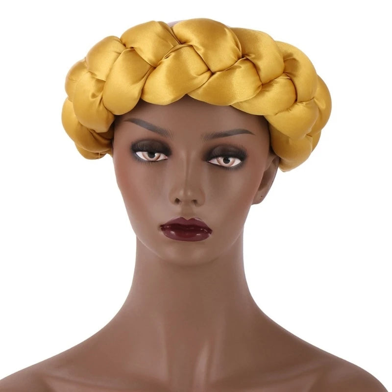 Twisted Hair Band Office Headbands Party Hairband Latest Satins Sports Headwear for Stylish Men and Women