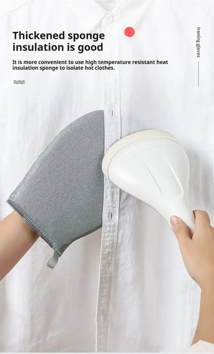 1Pc Fabric Handheld Ironing Board Ironing Board Small Home Ironing Gloves Anti Ironing Household Insulated Handheld Ironing Tray