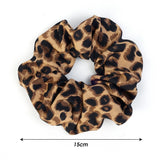 High Elastic Leopard Elastic Hair Bands Simple Vintage Hair Rope Ties Scrunchie Large Headwear Girls Women Hair Accessories