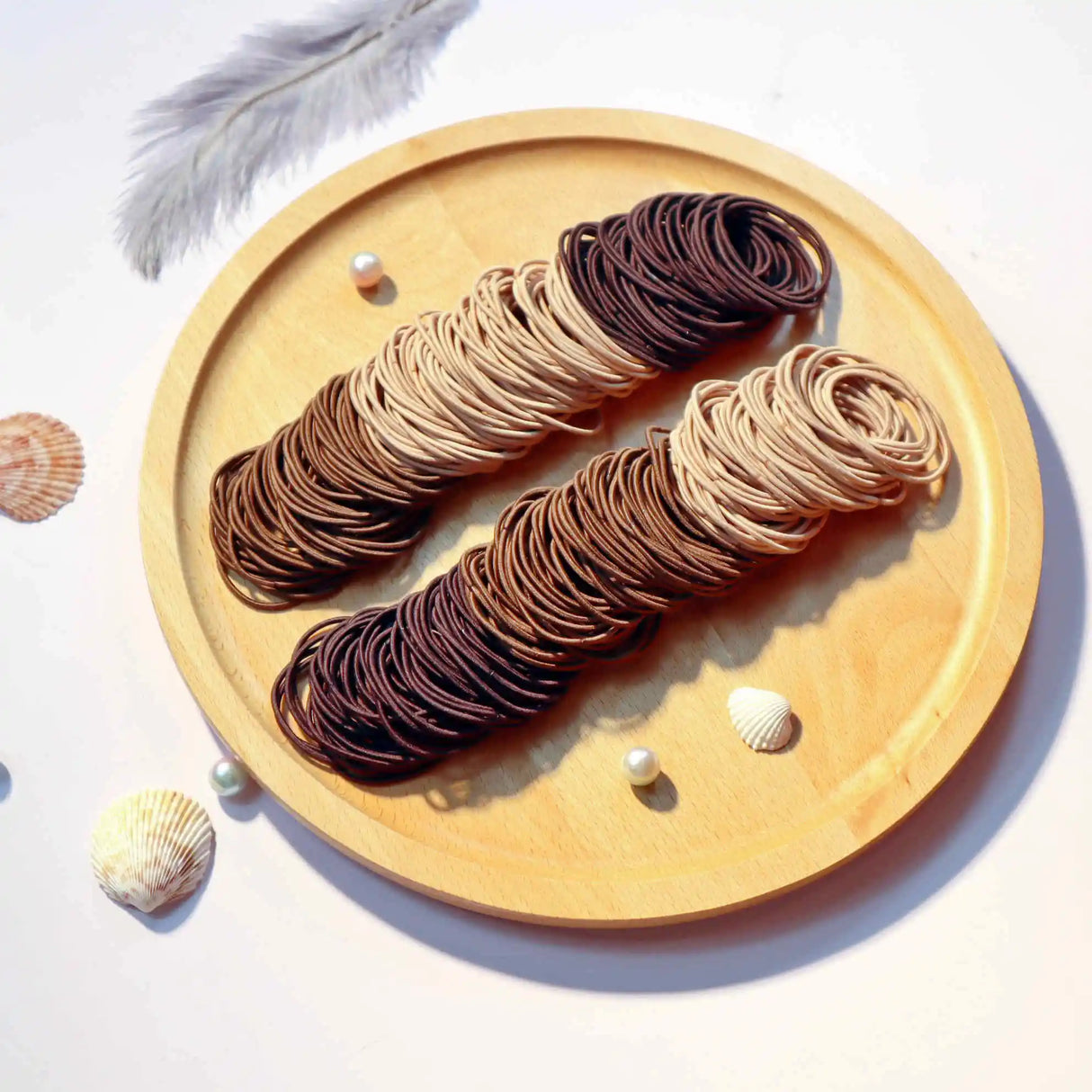 New Color Nylon Elastic Hair Tie Rubber Band for Women Men Thin Hairbands Ponytail Holder Hair Accessories