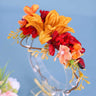 Fashion Flowers Handmade Headbands For Bride Women Leaves Hairbands Wreath Wedding Hair Accessories