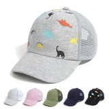 Printed Dinosaur Kids Sun Hat Toddler Baseball Hat for Baby Boys Girls Cap Age 0-5Y Sun Hat