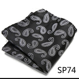 Pocket Square Handkerchief Nice Handmade Woven 100% Silk Hanky Pocket Square Printed  hombre Pink Office Clothing accessories