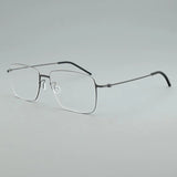 pure Titanium Glasses Frame for Men women 5508 Vintage square Myopia Prescription Eyeglasses Frames 2024 Optical Korean Eyewear