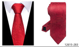 100% Silk Brand Purple Tie Men Necktie High Quality Mix Colors Silk 7.5 cm Gravatas Accessories Wedding April Fool's Day
