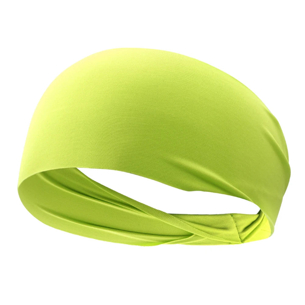 Sports Headbands Quick Dry Running Fitness Sweatband Men Woman Gym Yoga Sweat Hair Bands Yoga Elastic Hairbands Stretch Unisex