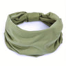 Wide Headbands For Women Non Slip Soft Elastic Hair Bands Yoga Running Sports Workout Gym Head Wraps Turbans Bandana