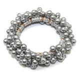Pearls Beads Hair Ties Elastic Hair Bands For women Hair Rope Scrunchies Ponytail Holders Rubber Hair Accessories