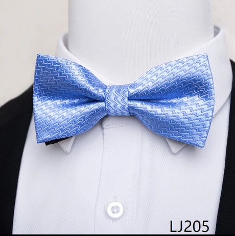 Fashion Brand Brand Silk Bow Tie Dark Blue Man Dot Wedding Accessories lover's day Fit Formal Party