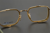 Exquisite Titanium Handmade Glasses Frame Mens Women Retro Square Spectacle Frames Eyeglasses Japanese Design Oval Round Eyewear