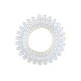 Telephone Wire Elastic Clear Hair Bands Plastic Spring Gum For Hair Ties No Crease Coil Hair Tie Ponytail Hair Accessories