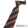 New Wedding Ties For Men Women Business Woven Floral Striped Neck Tie For Party Adult Suit Neckties For Groomsmen Gifts