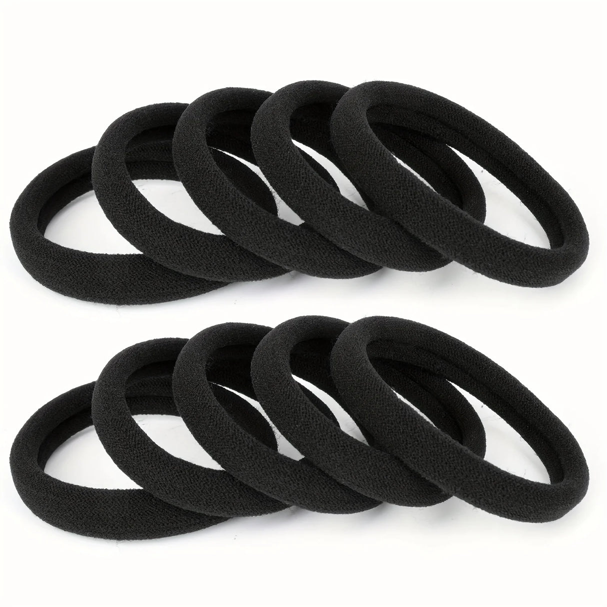 Elastic towel headband Korean version headband seamless rubber band tied hair for adults and women, simple accessories