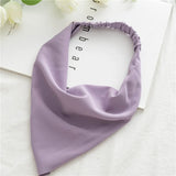 Headbands Cute Women Elastic Hair Accessories Bandana Turban Headwrap Triangle Hair Scarf