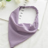 Headbands Cute Women Elastic Hair Accessories Bandana Turban Headwrap Triangle Hair Scarf