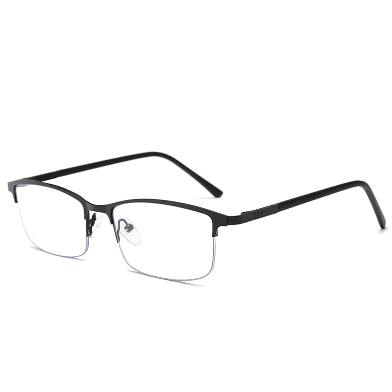 Blue Light Blocking Glasses Reading Glasses For Men's Women Metal Ultra Light Frame Computer Goggles Anti Radiation Antiglare