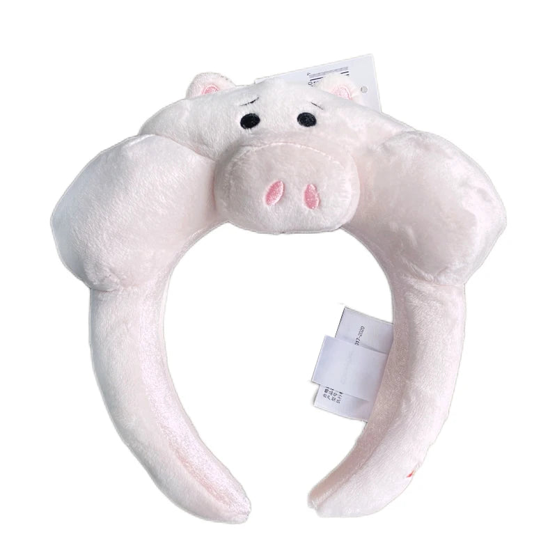 Mickey Minnie Ears Headband Cartoon Animal Plush EARS COSTUME Hallowmas Headband Cosplay Plush Gift Doll Girls Party Hair band