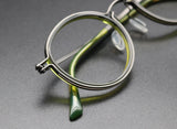 Vintage Pure Titanium Eyeglasses Frame Men Round Ultra Light Glasses Frame Women Retro Luxury Brand Designer Eyewear
